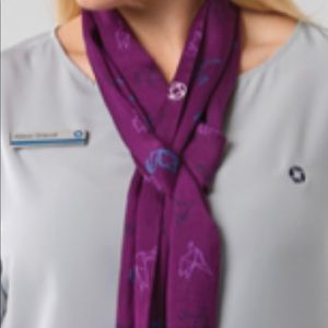 Chase Lands end Origami scarf